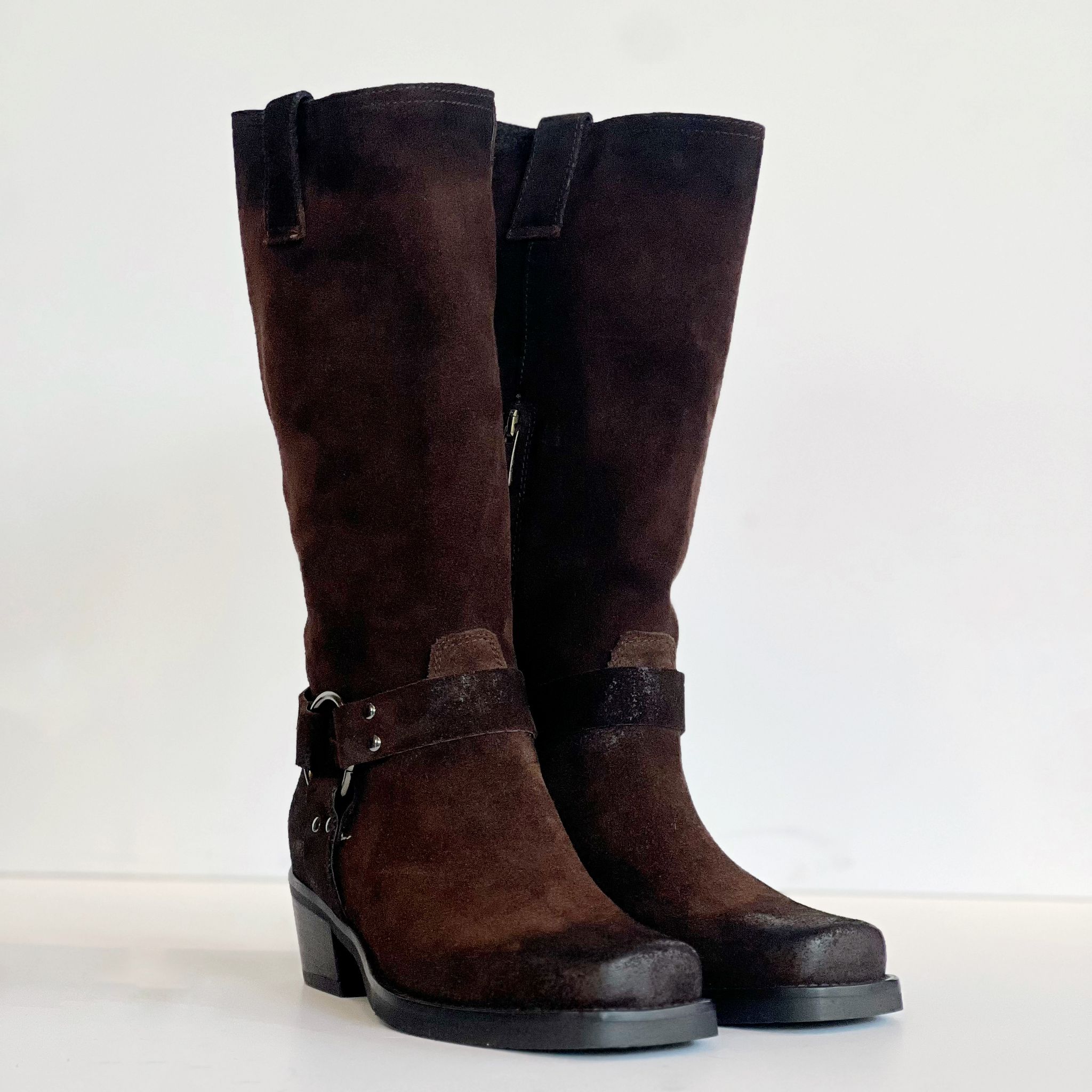 PX825 Stivale Camoscio Testa di Moro