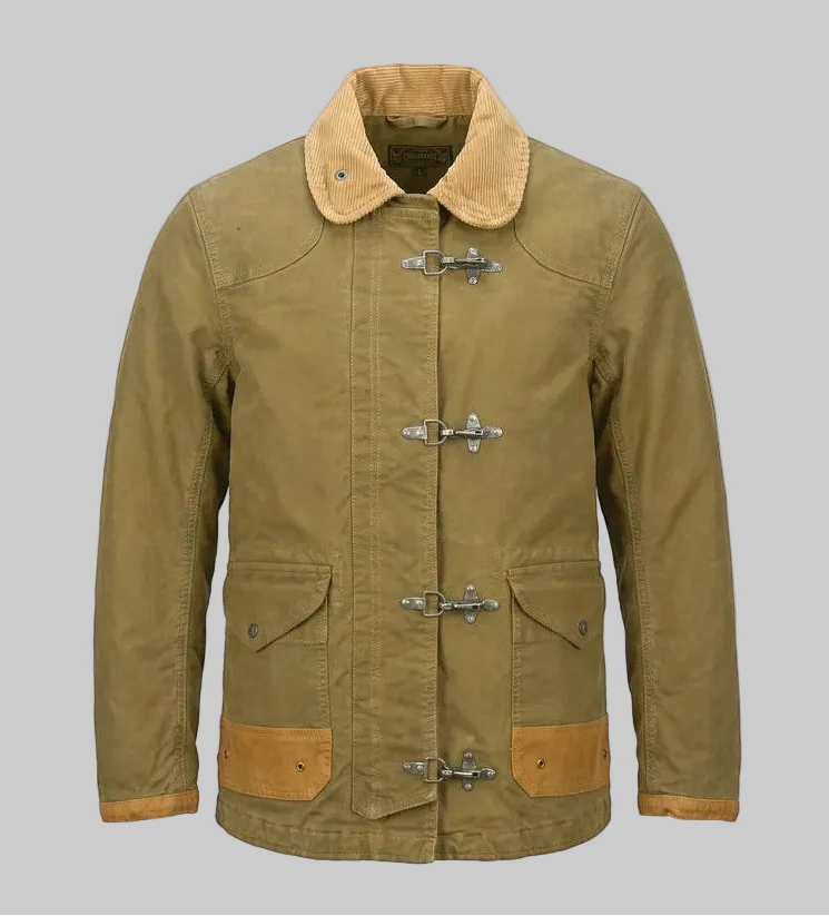 W6-BEDFORD Giacca Fireman Jungle Cloth Khaky Man