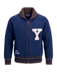 W6-YANKEES CHAMP WOOL Maglia Zip Navy Man