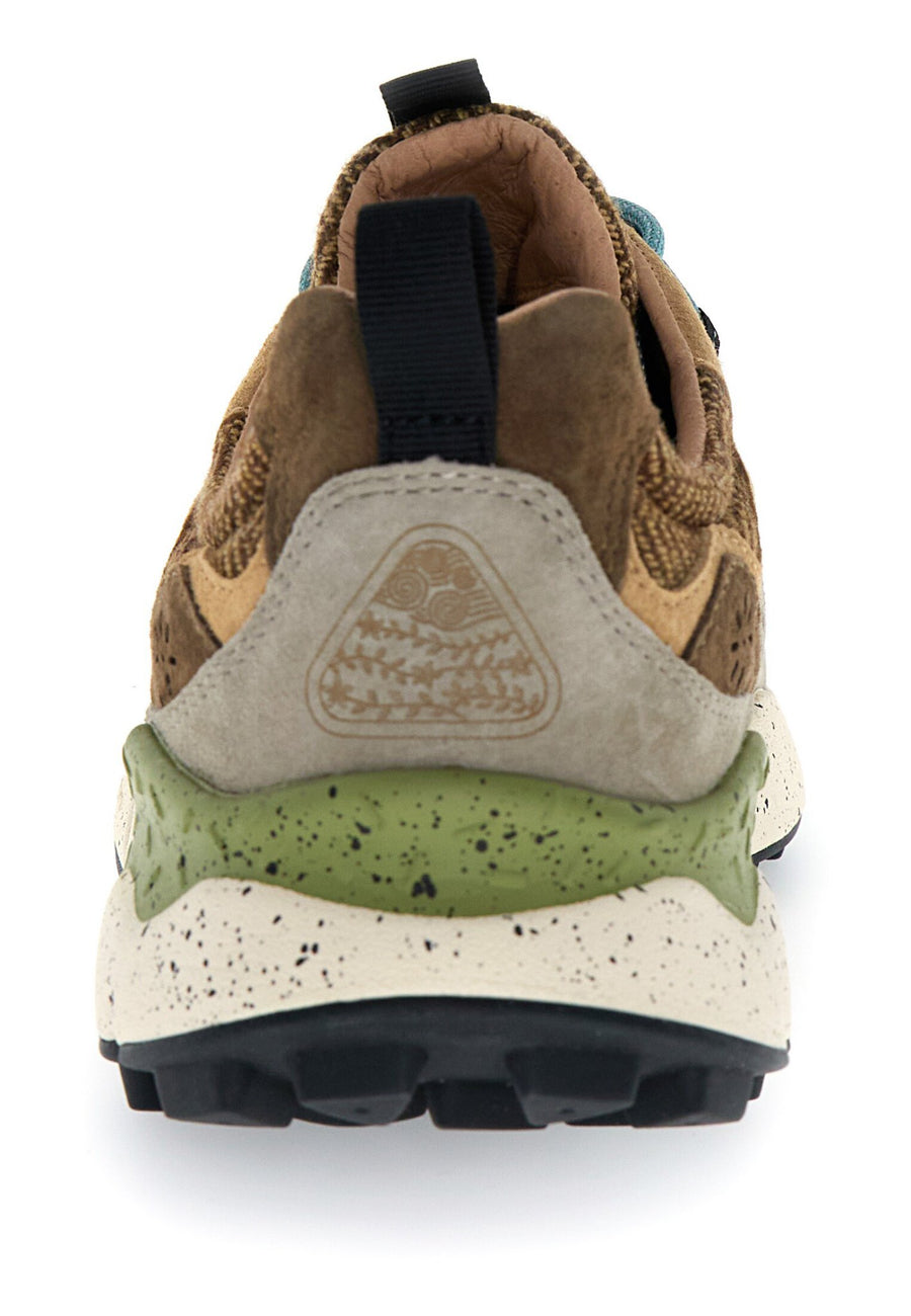 UW5-3B64 YAMANO3 Woolen Herrigbone Dark Grey/Mud/Light Brown Man