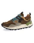 UW5-3B64 YAMANO3 Woolen Herrigbone Dark Grey/Mud/Light Brown Man