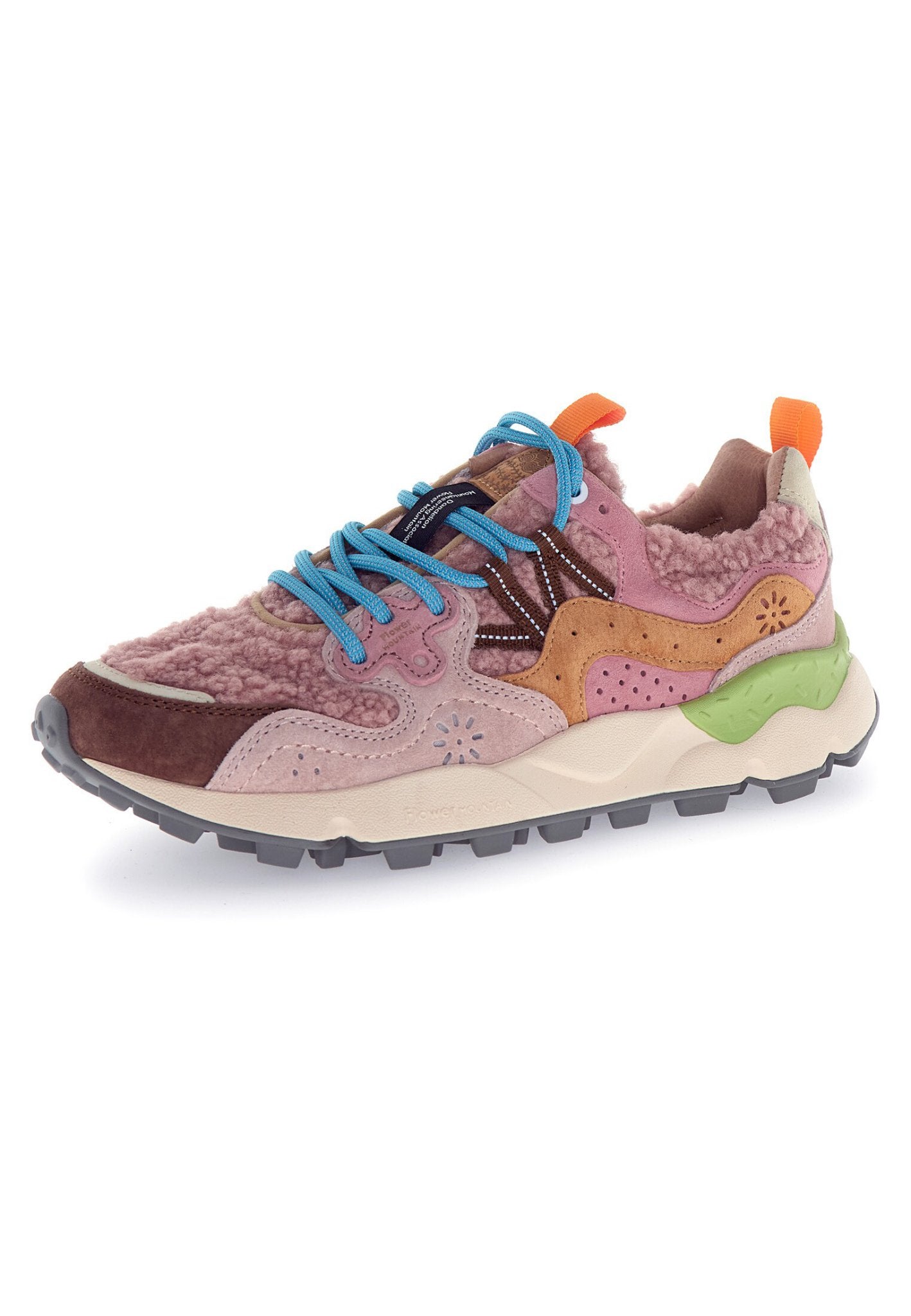 DW5-2D98 YAMANO3 Teddy Taupe/Beige/Orange Woman