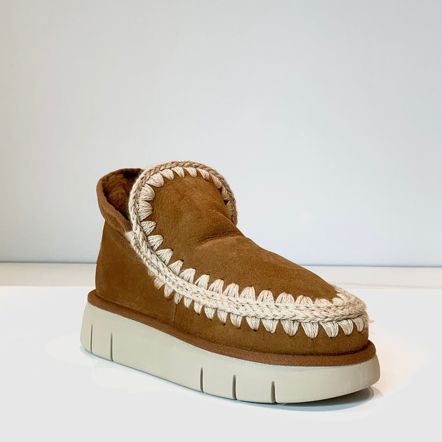 W4-ESKIMO Bounce Sneaker Cognac