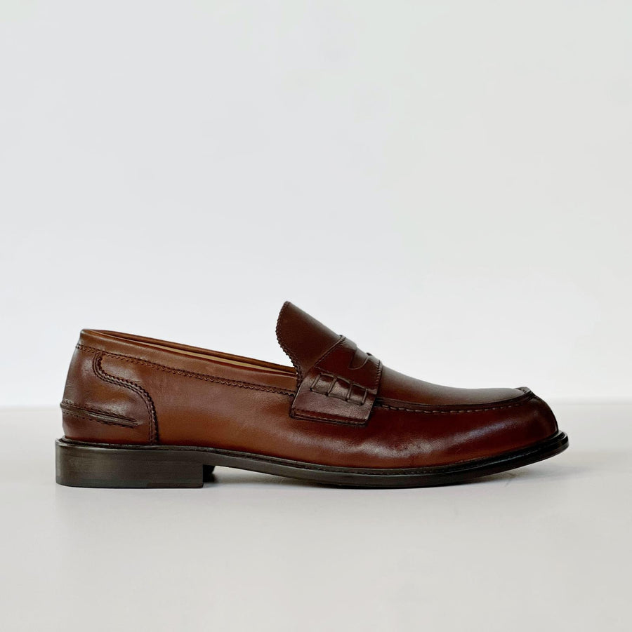 S5-1405 Mocassino Crust Marrone Man