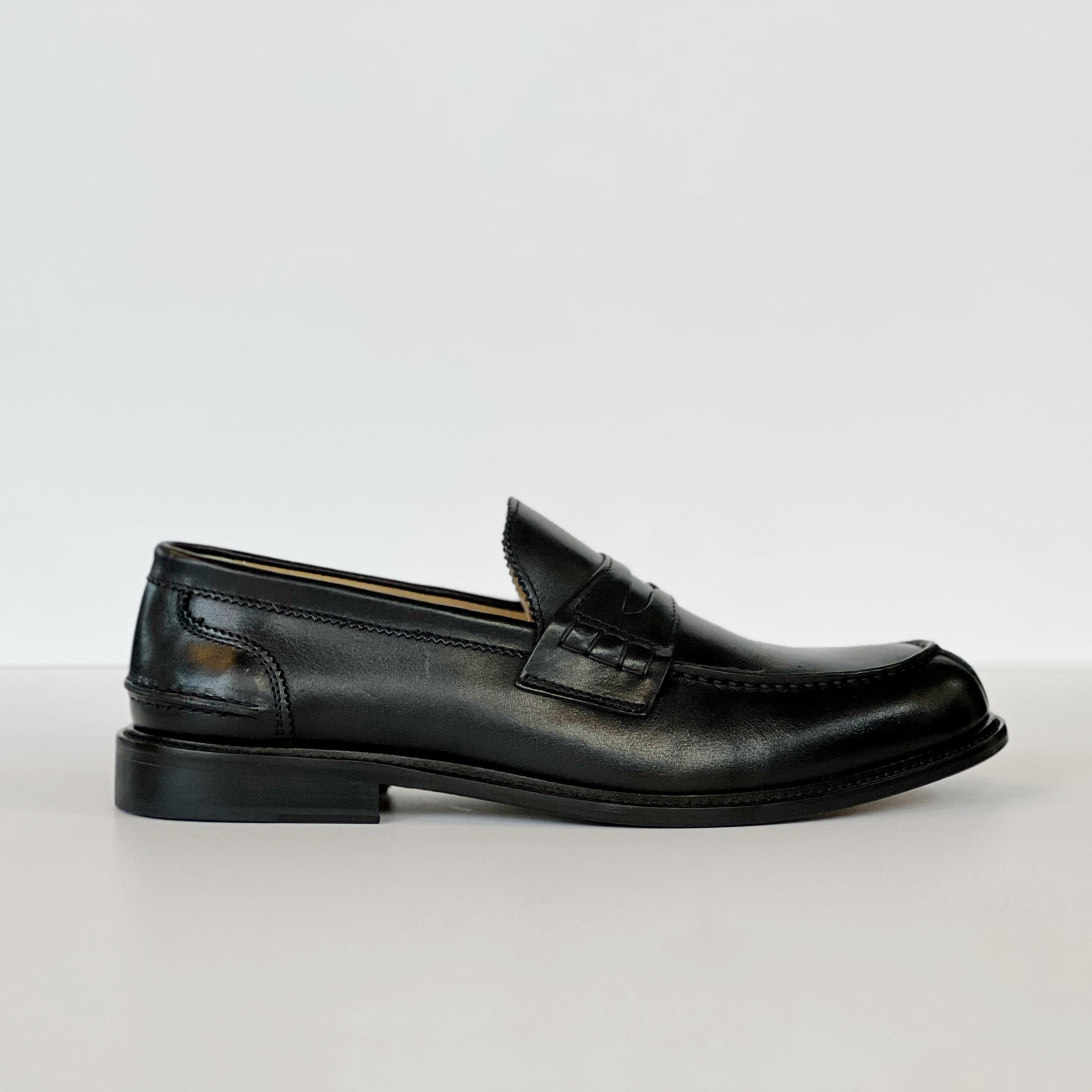 S5-1405 Mocassino Crust Nero Man