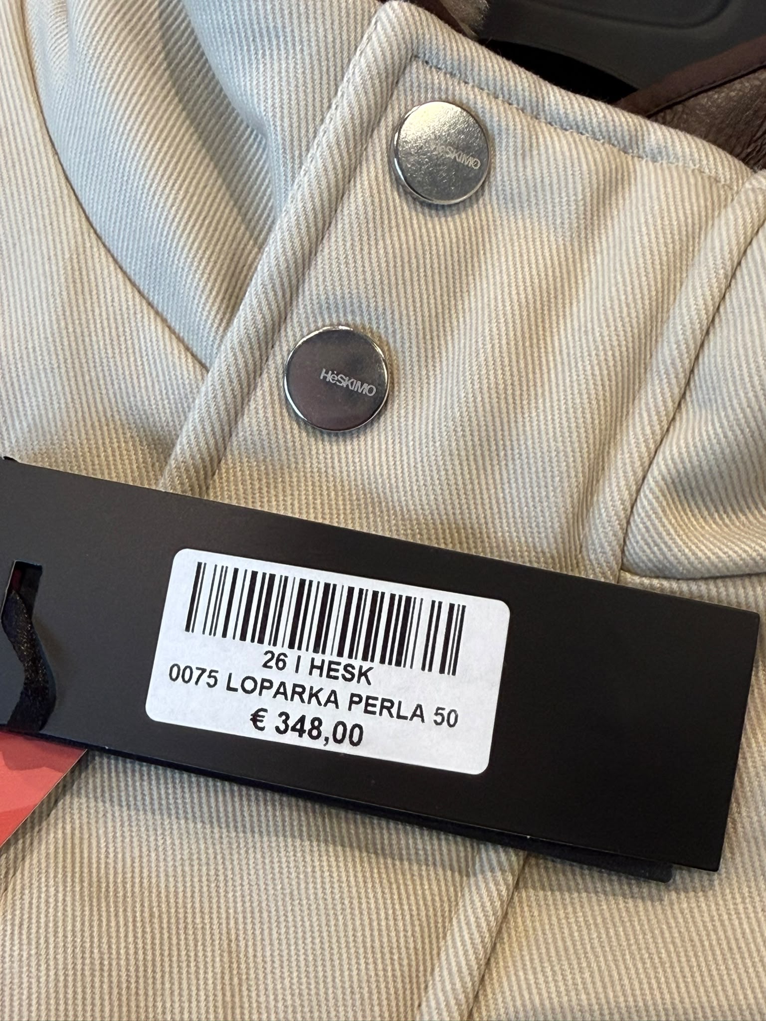 W6-0075 Parka Lungo Perla Man