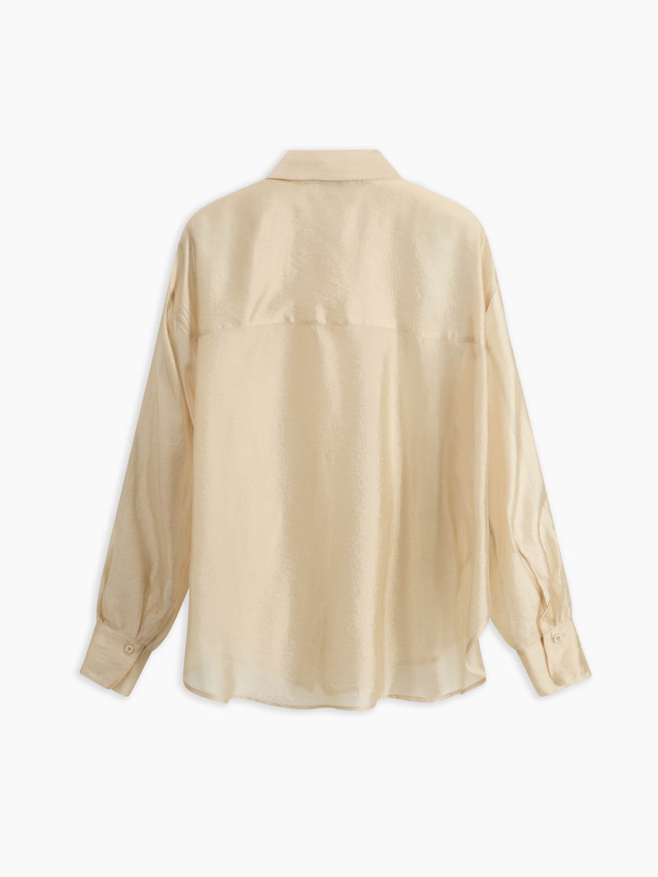 W5-HELEN C124 Camicia Organza Off-White 128