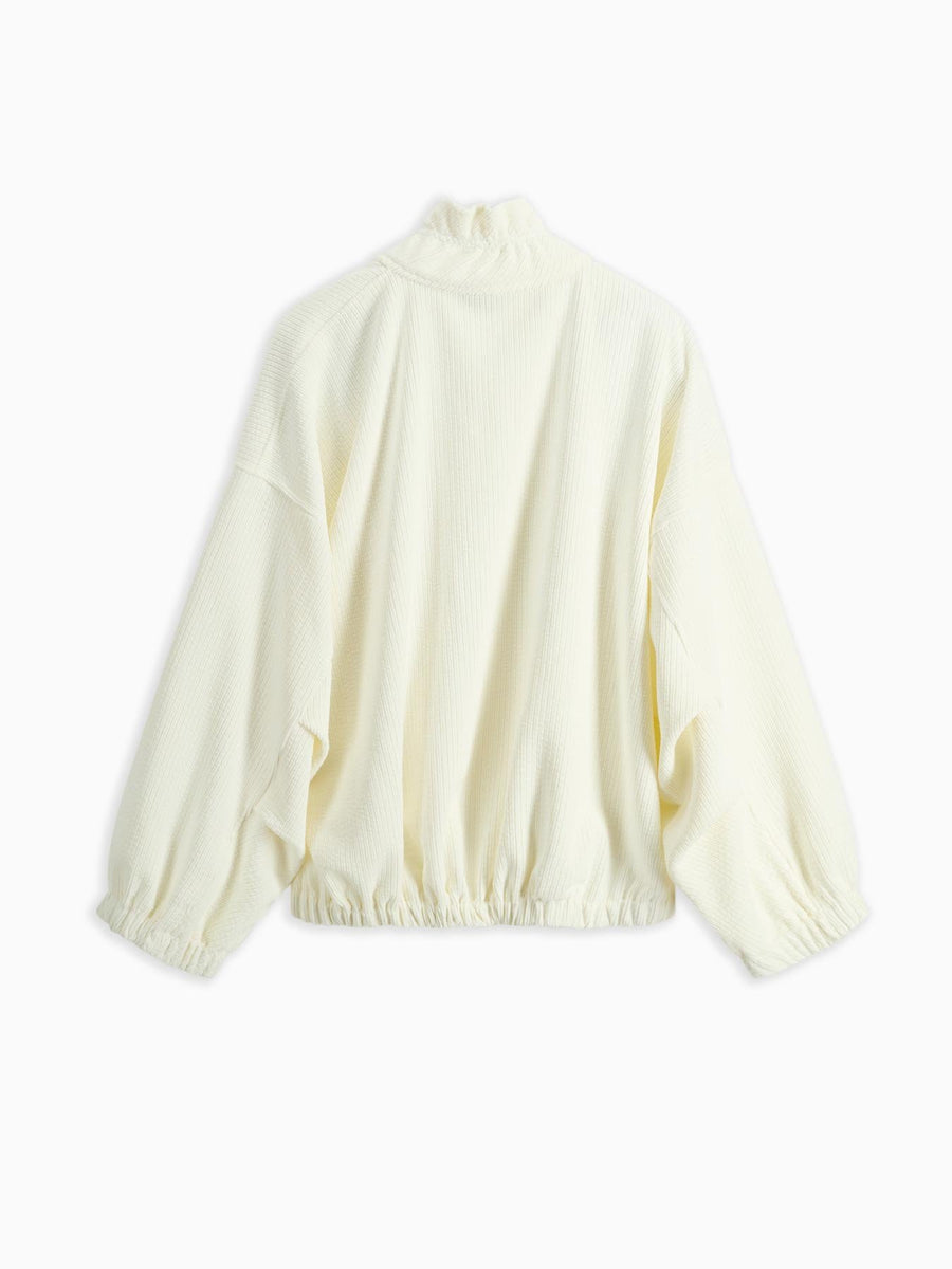 W5-EVANGELINE C82 Camicia Over Color Latte