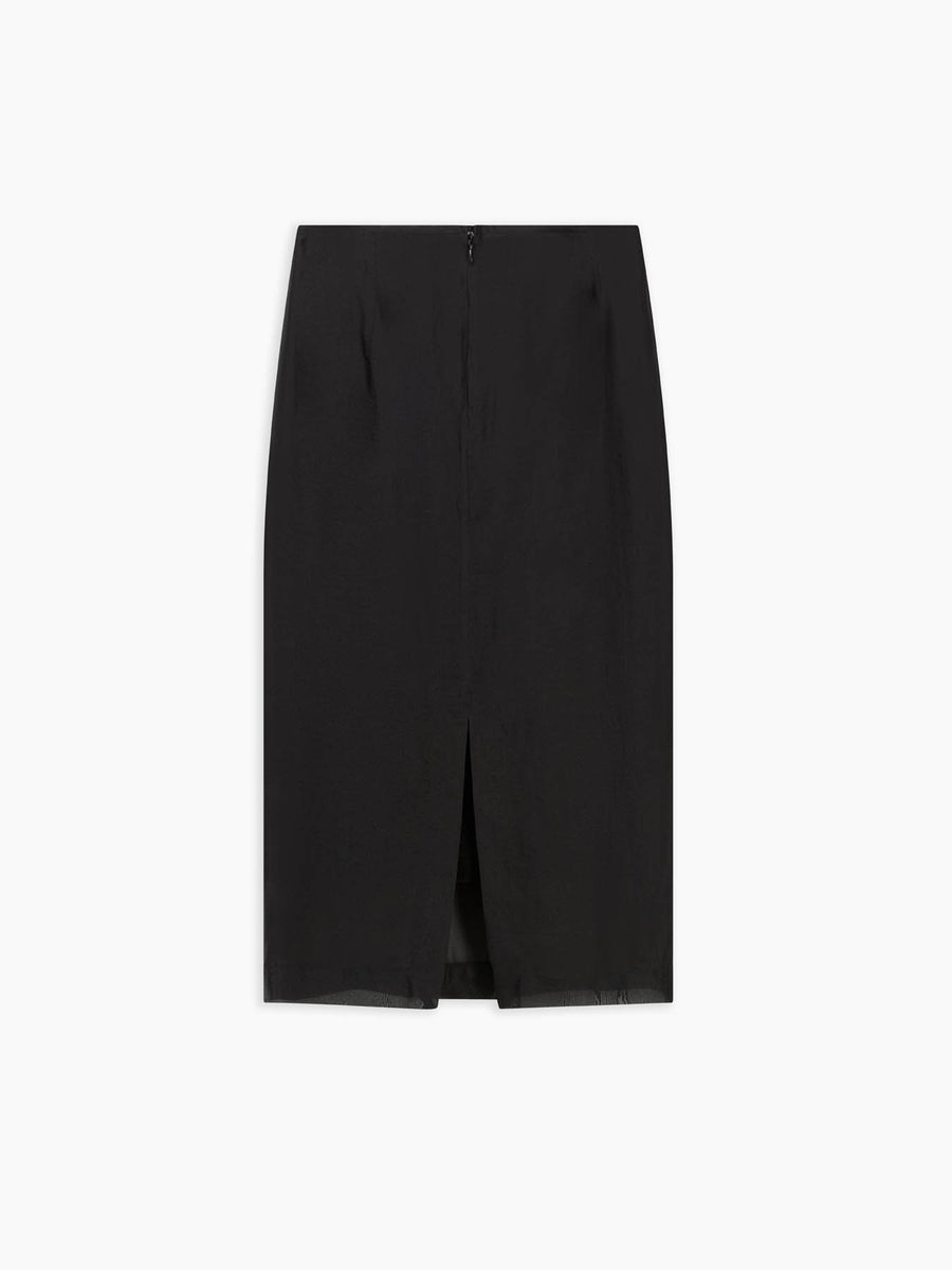 W5-LILIAN G121 Gonna Organza Black 009