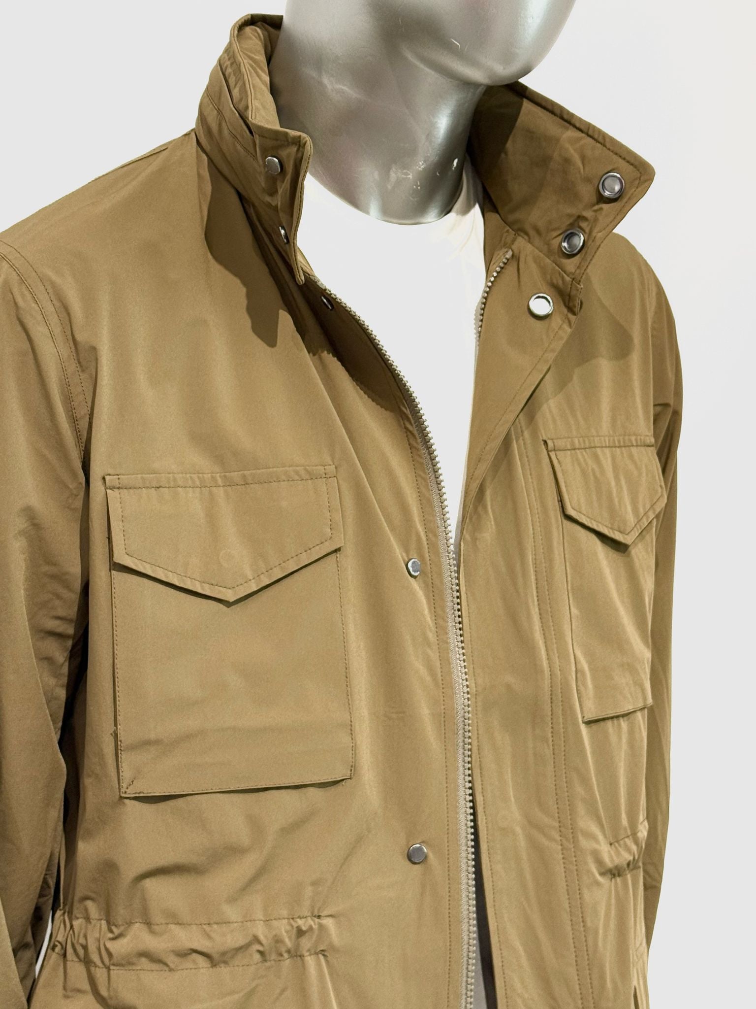 US5-JK010 Field Jacket Stretch Army Green Man