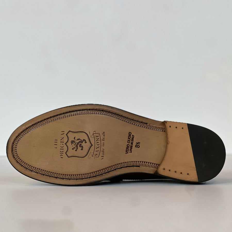 S5-1405 Mocassino Crust Marrone Man