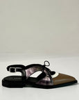 S6-P18-L Slingback Caffè Latte Nero