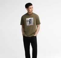 W6-1663 T-Shirt BRANDON MidOlive