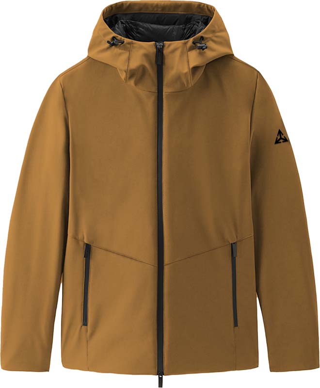 4005 GS TECH Softshell Corto Cappuccio Militare Man