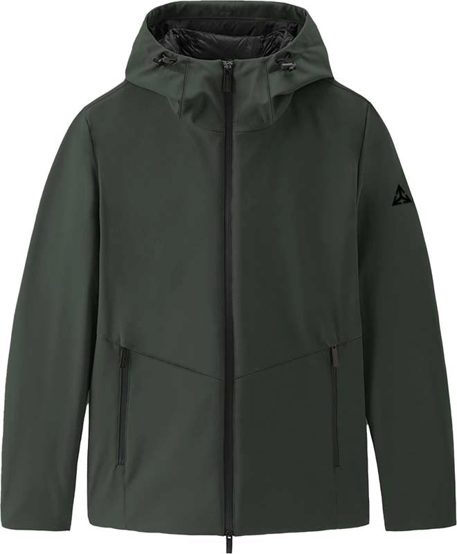 4005 GS TECH Softshell Corto Cappuccio Militare Man