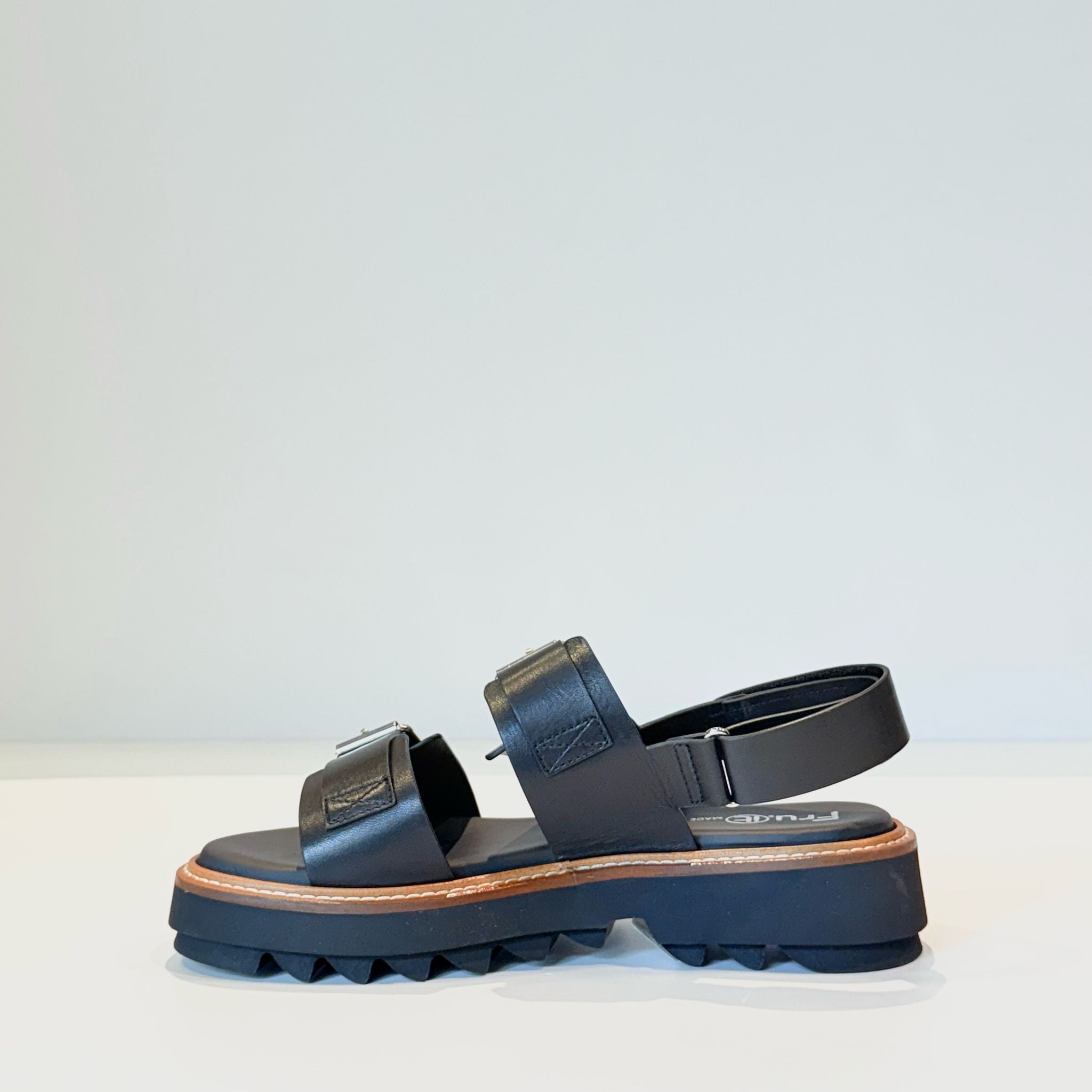 S5-9241 Sandalo Doppiafibbia Cloè Nero