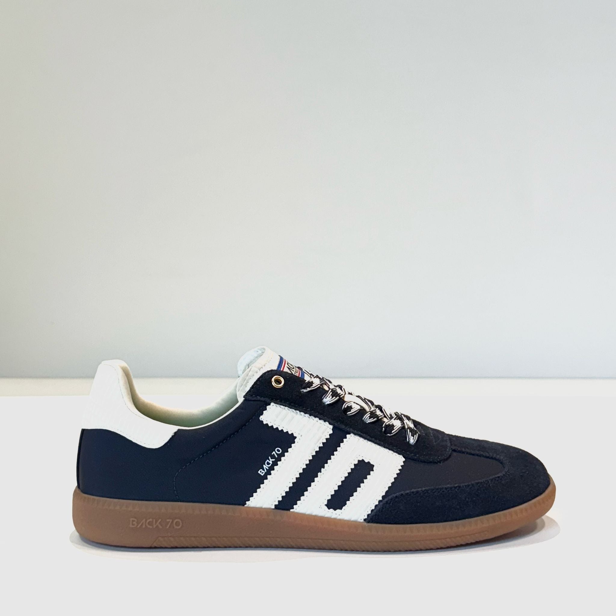 US5-GHOST Suede Navy Croc Man