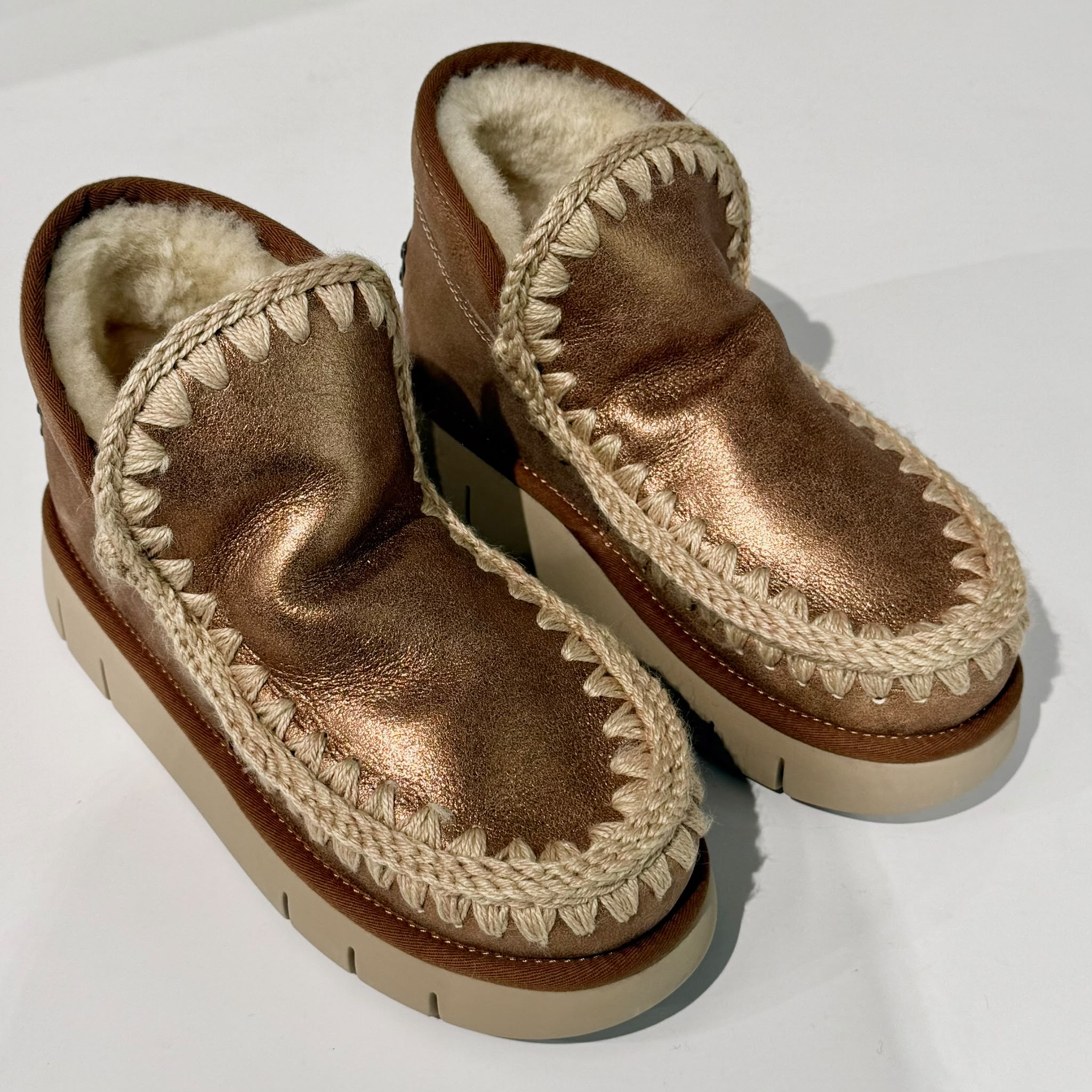 W6-Eskimo Bounce Sneaker Jungla Oro Antico