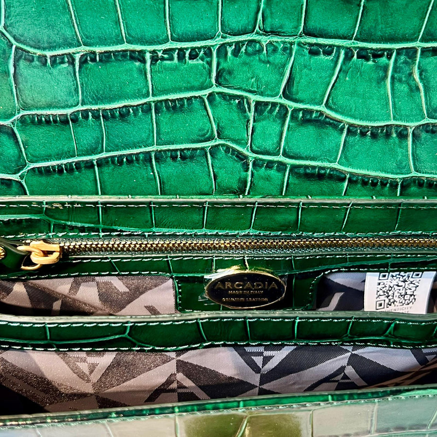 W5-1902 FLAVIA Borsa Cocco Foresta