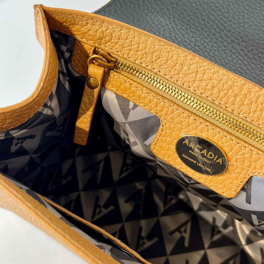 W5-6790 ARCO Borsa Large Zod Mandorla Nero