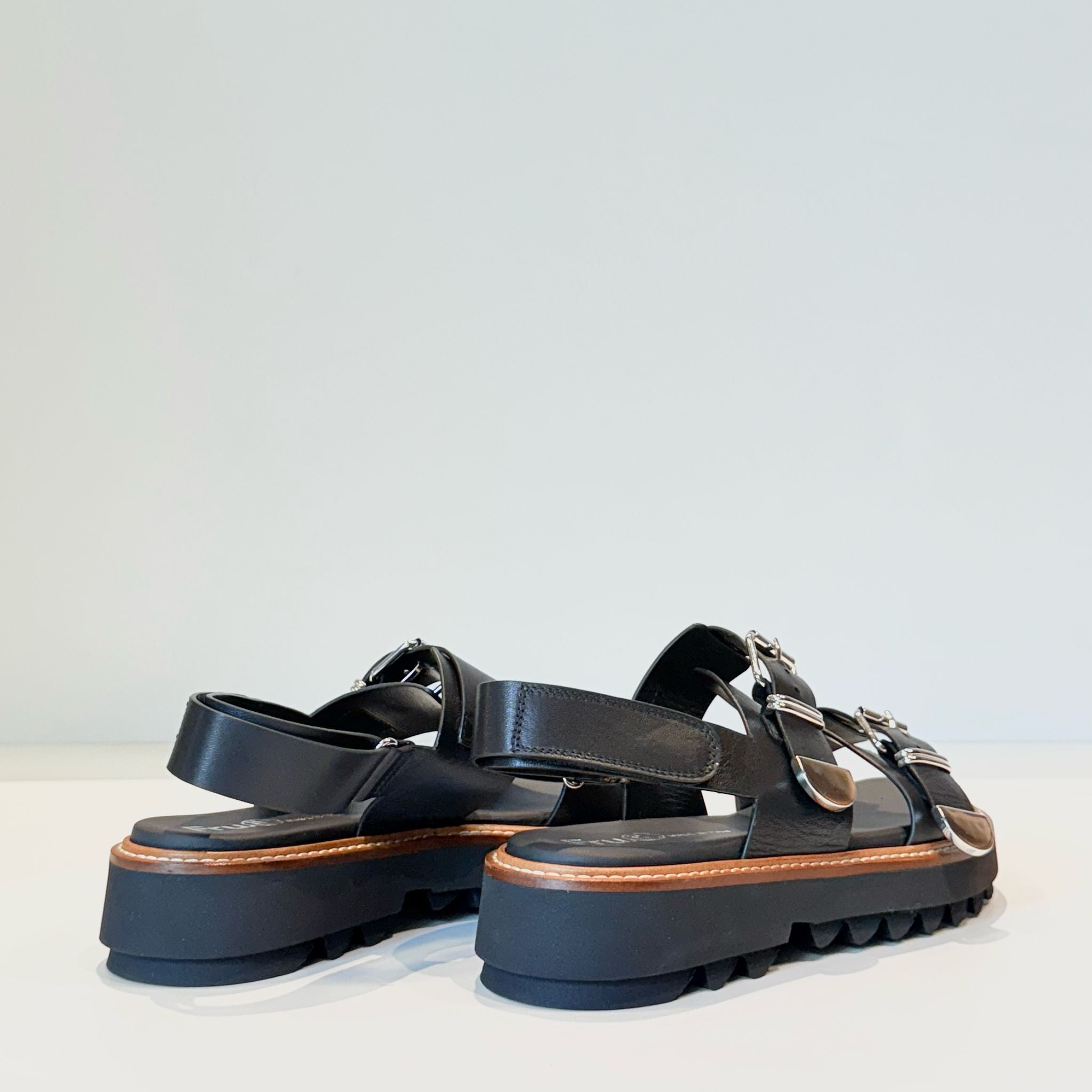 S5-9241 Sandalo Doppiafibbia Cloè Nero