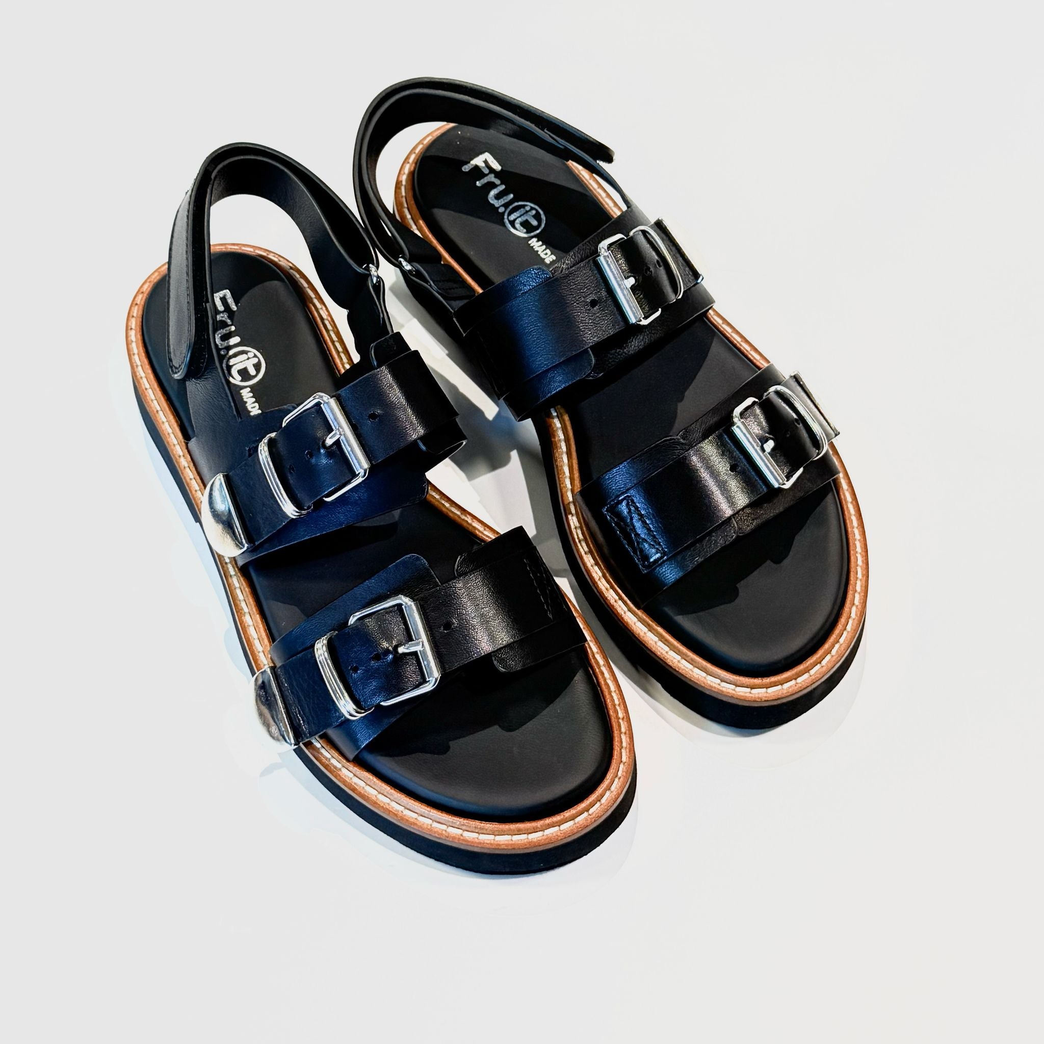 S5-9241 Sandalo Doppiafibbia Cloè Nero