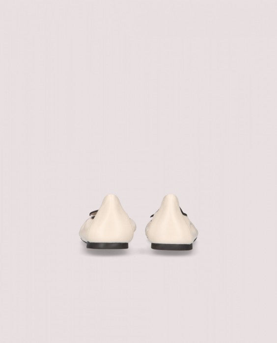 S4-51074 Ella Ballerina Sfilata Nappa Nero Perla