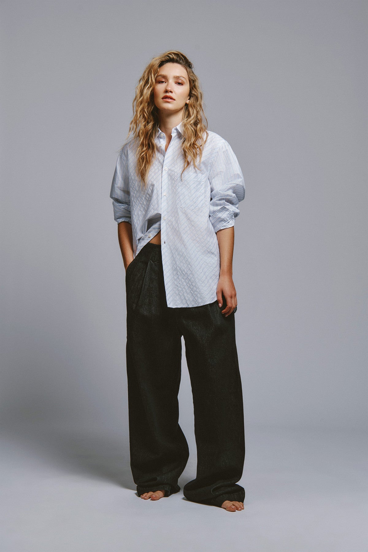DS6-CAMICIA Garçon a righe Woman