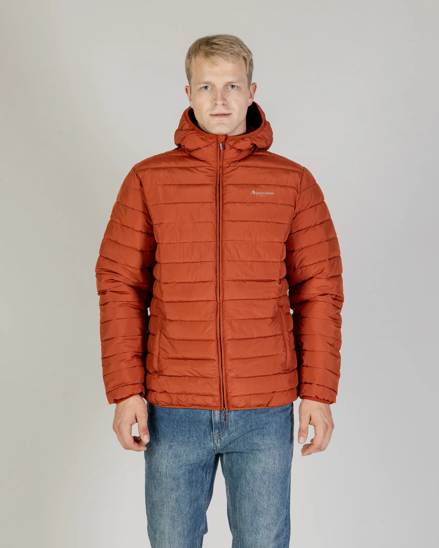 UW4-JK032 Piumino Active Hooded 100gr Winterv Rust Man