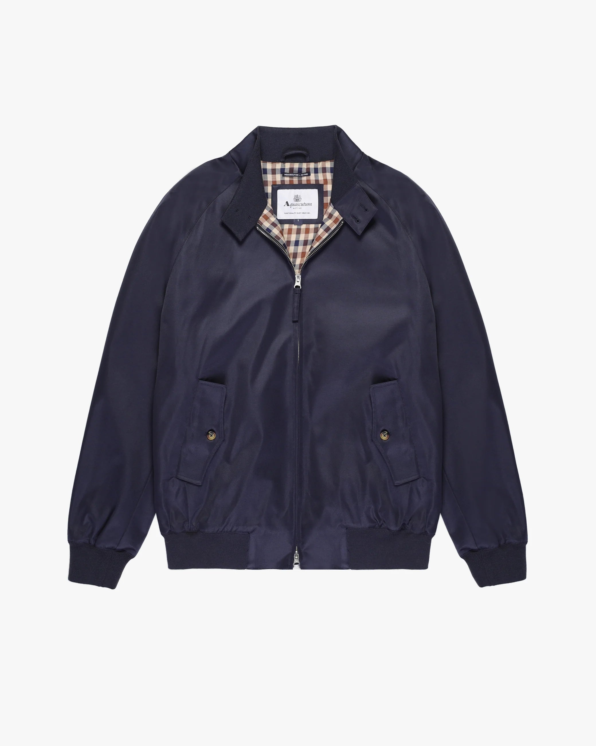 US5-JK007 Giubbotto Archival Harrington Navy Man