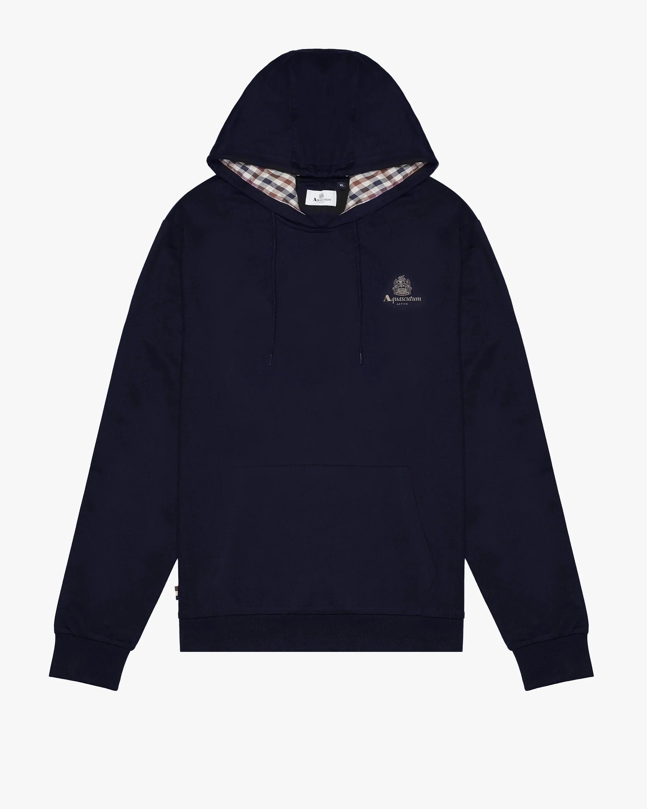 US5-SW003 Felpa Small Logo Hoodie Navy Man