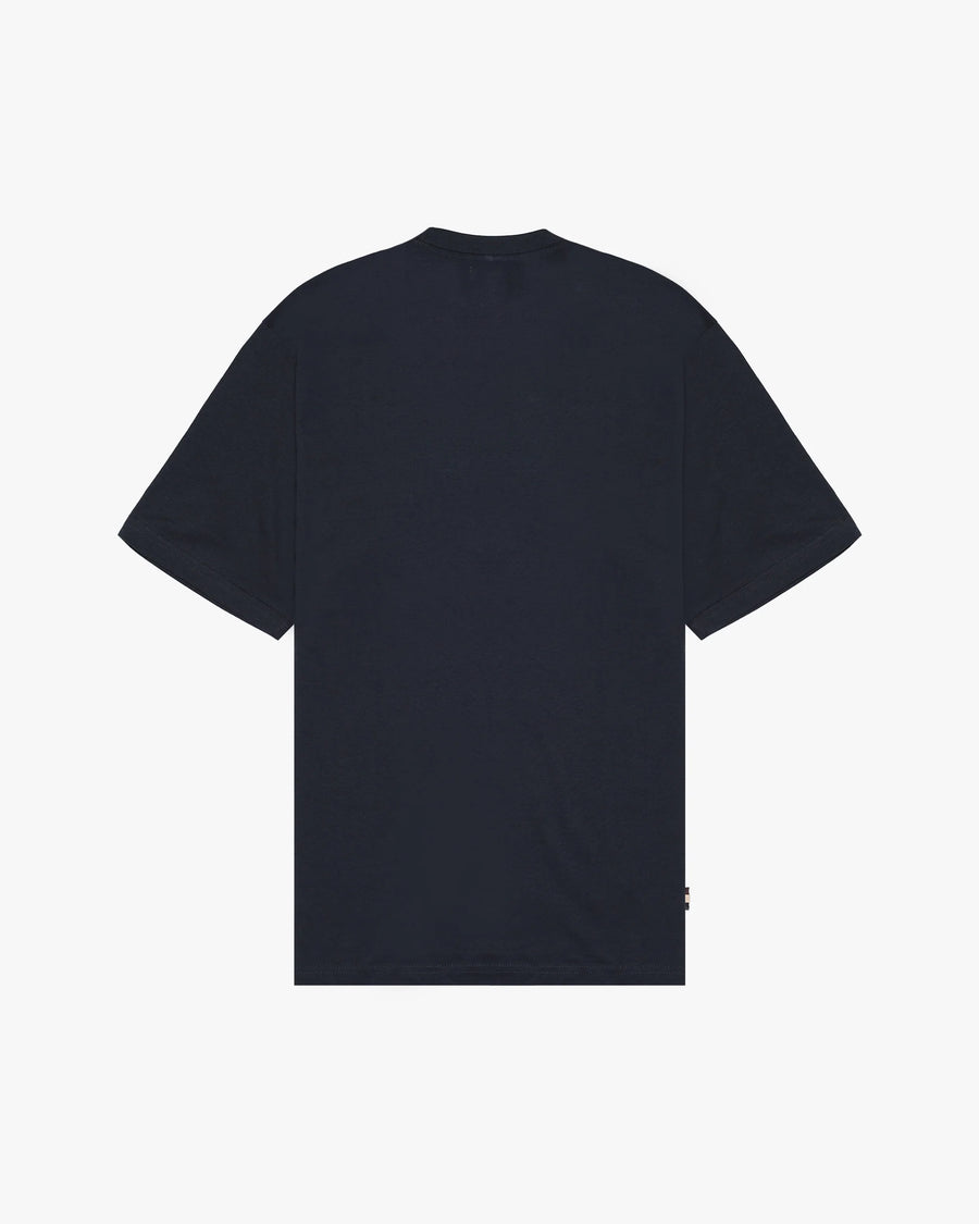 US5-TS007 T-Shirt Club Check Pocket Navy Man