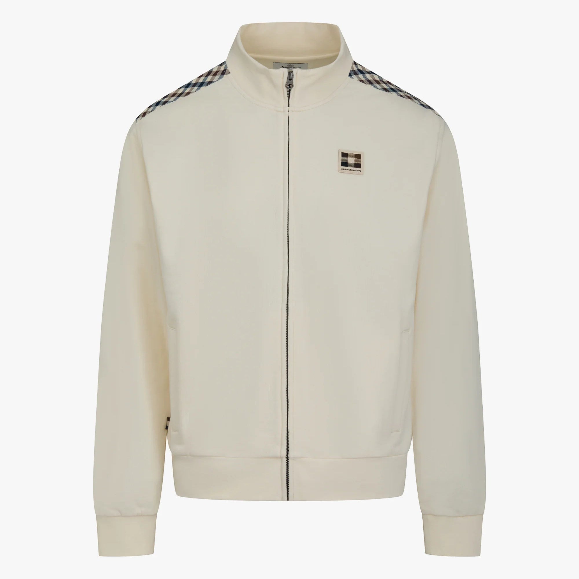 US6-SW014 Felpa Lamina Full Zip Old White Man