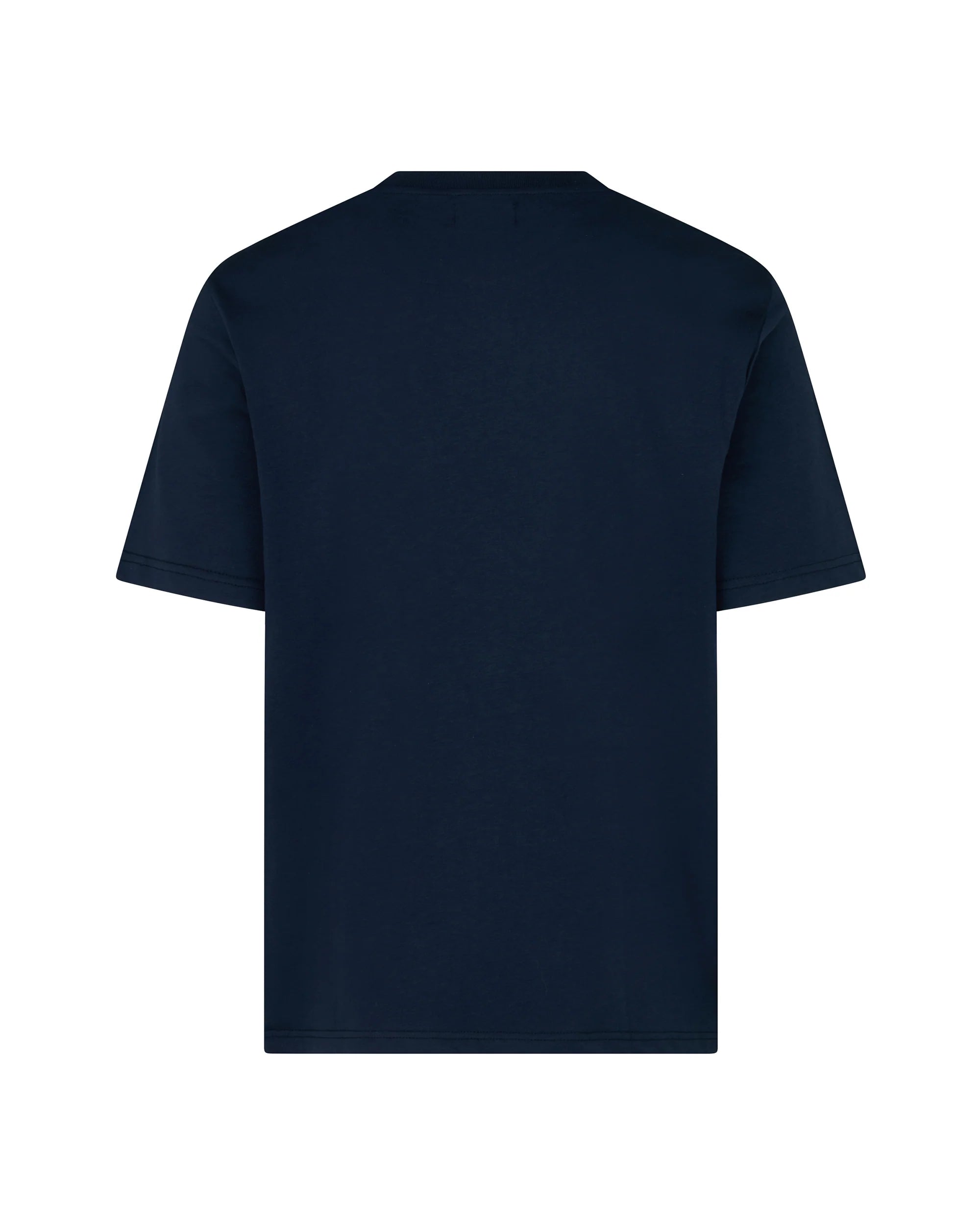 US6-TS001 T-Shirt Badge Navy Man