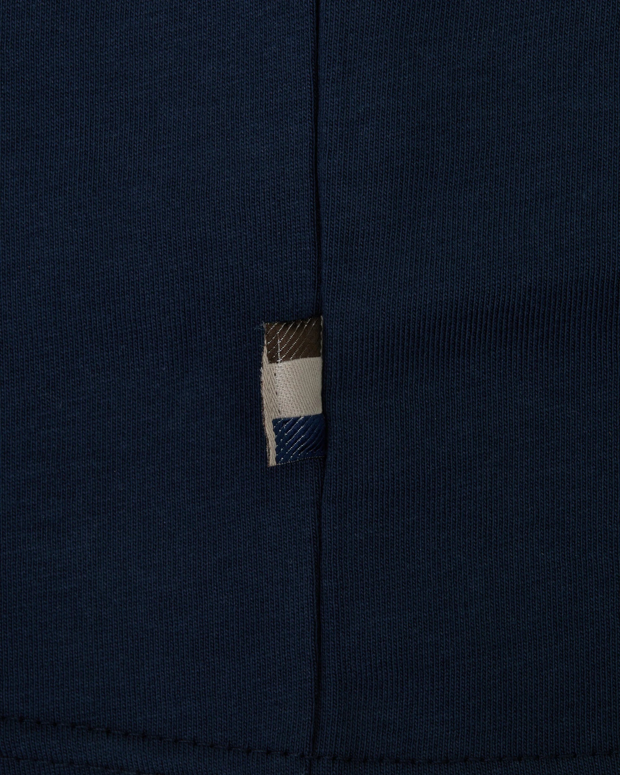 US6-TS001 T-Shirt Badge Navy Man