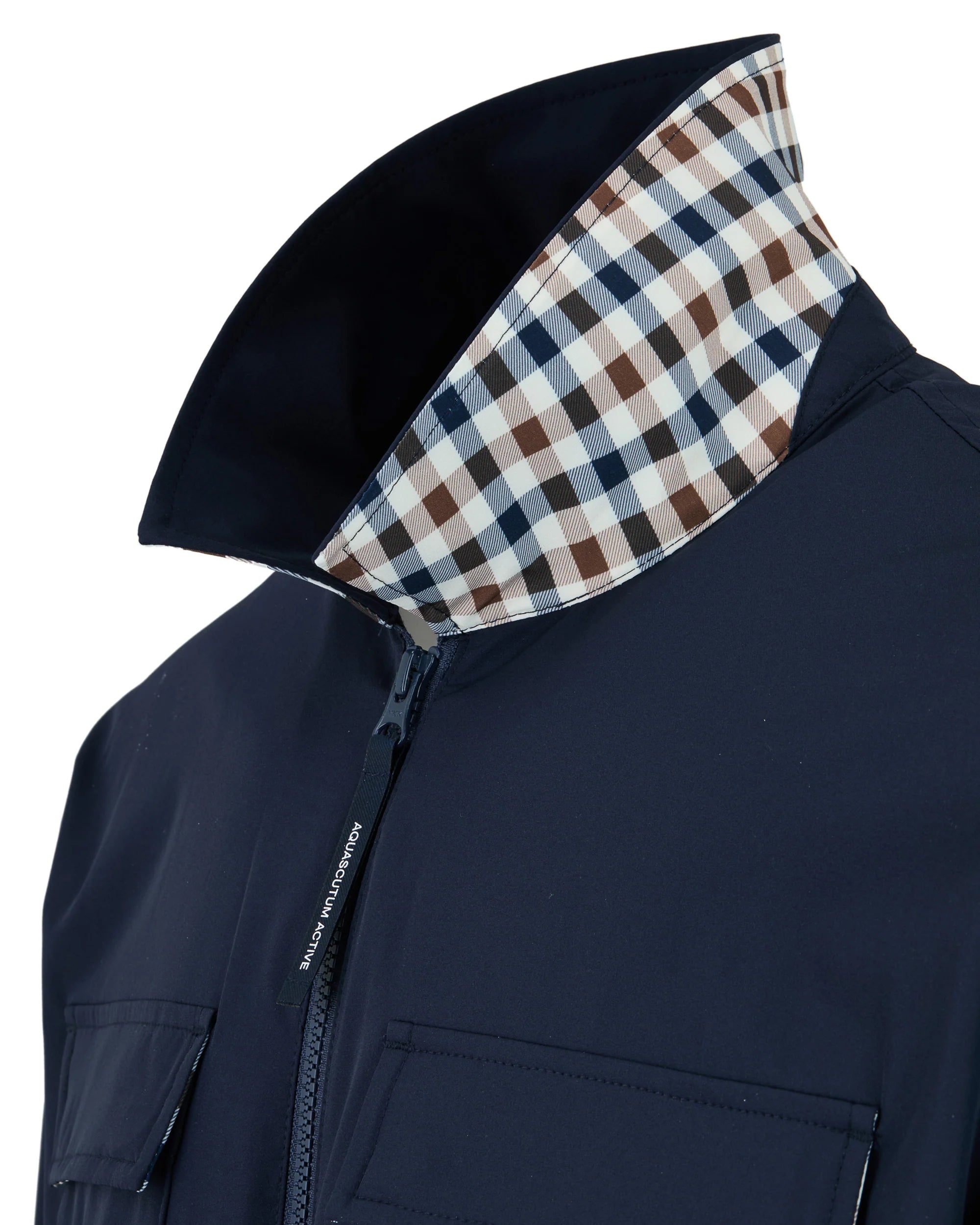US6-JK020 Overshirt Full Zip Navy Man