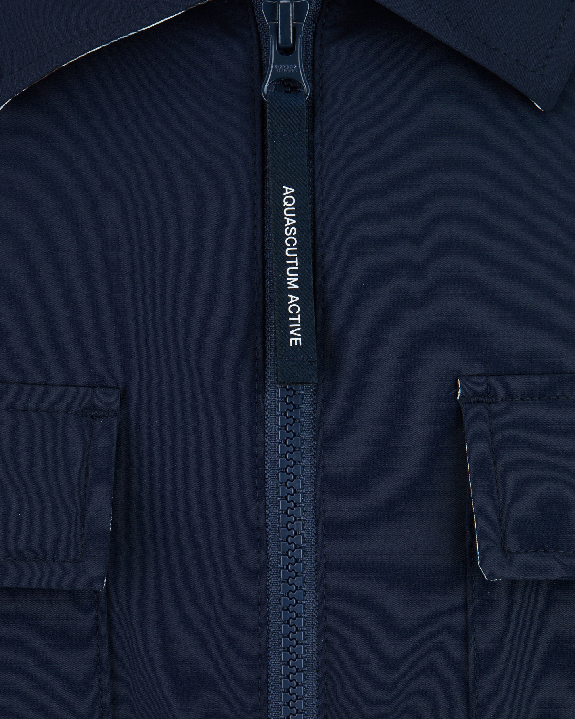US6-JK020 Overshirt Full Zip Navy Man