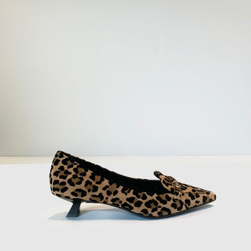 W4-2404 Decollete "Kitten" Leopardo