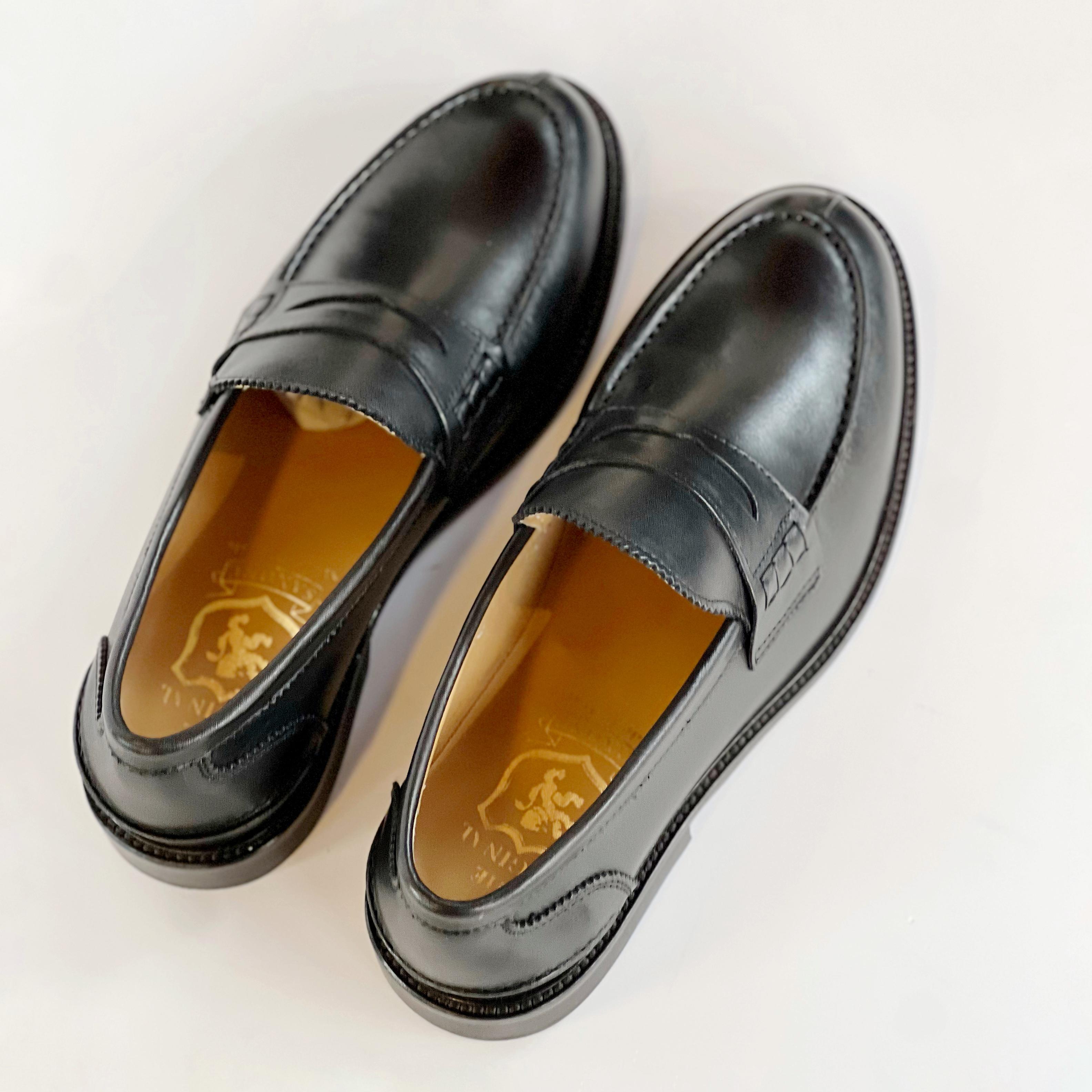 S5-1405 Mocassino Crust Nero Man