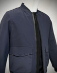 W5-0060 BOMBER ZIP Tasconi Blu Man