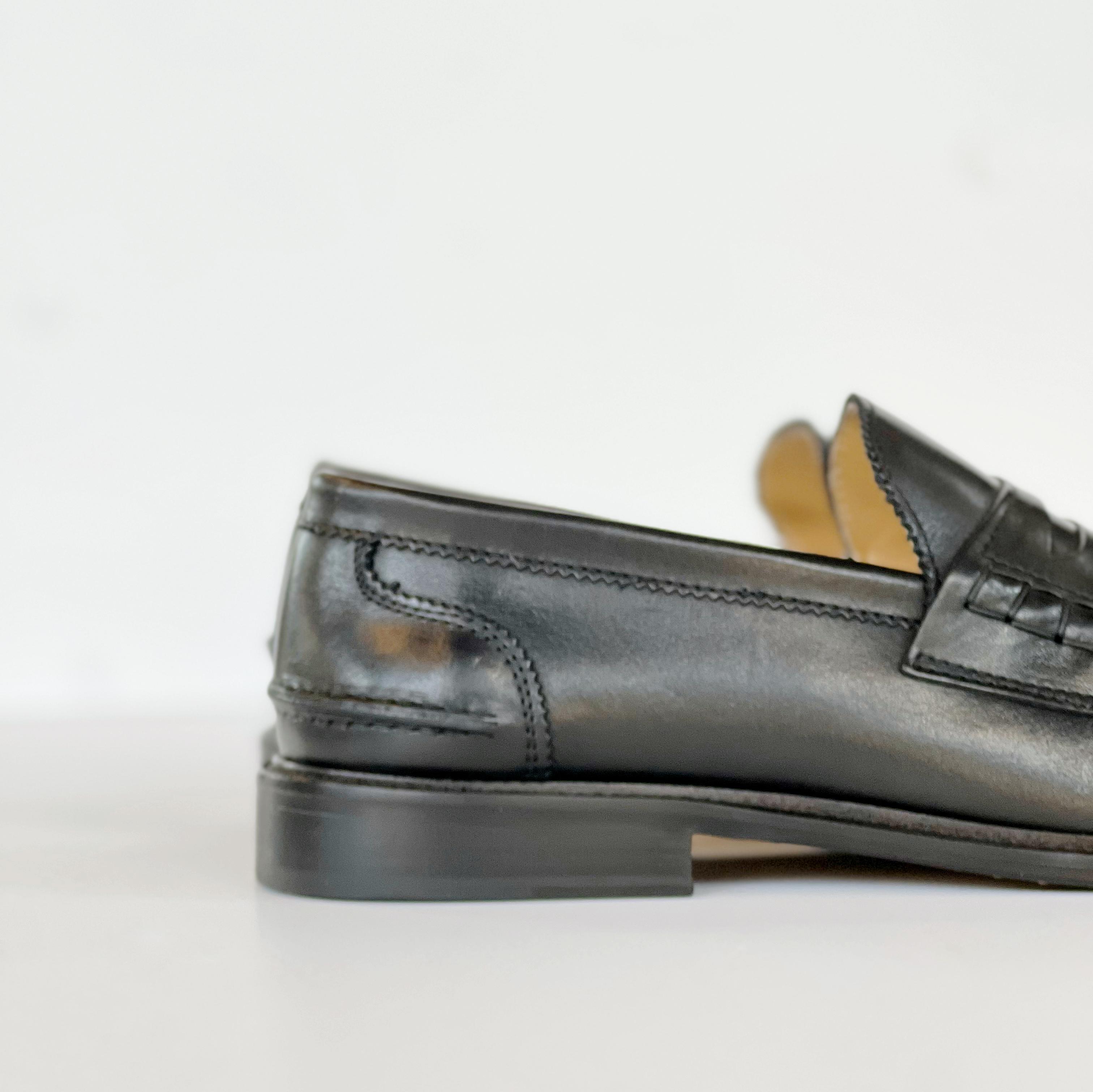 S5-1405 Mocassino Crust Nero Man