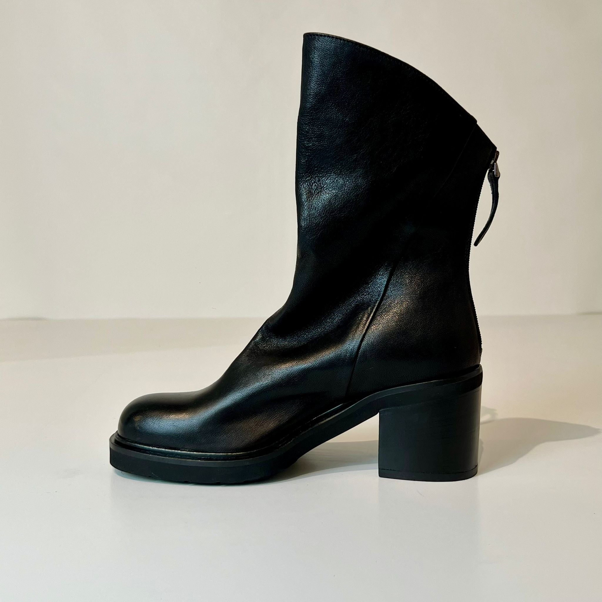 W5-A500 Polacco Arricciato Nero