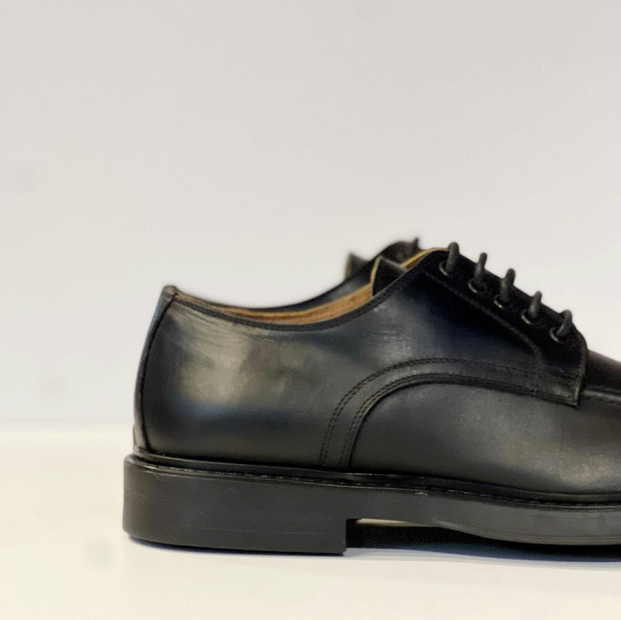 W4-MULL874 Mocassino Lacci Nero Man