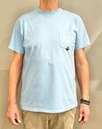 Pocket T-Shirt Jersey Azzurro Man