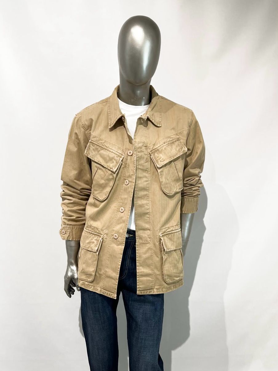 US5-INTREPID FieldJacket Canvas Sand Man