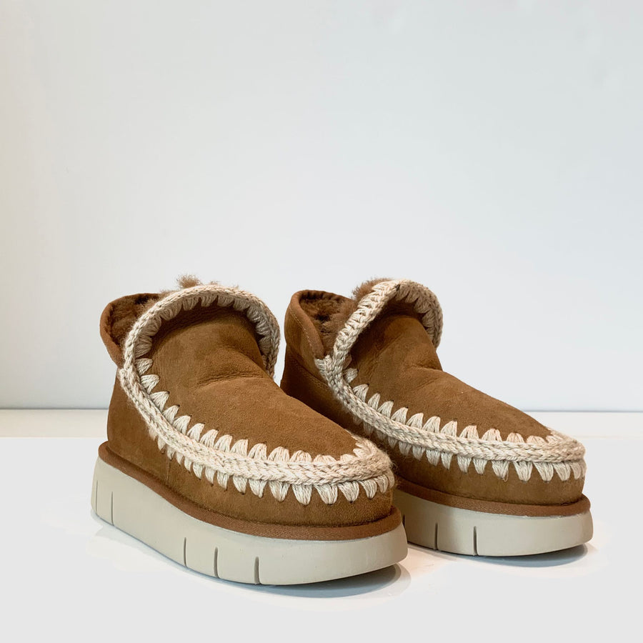 W4-ESKIMO Bounce Sneaker Cognac