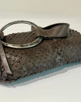 S6-1002 Borsa Tracolla Piatta Laserata Cinder 745