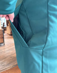 W6-0015 FROST Parka Tech Lungo Cappuccio Verde Bosco Man