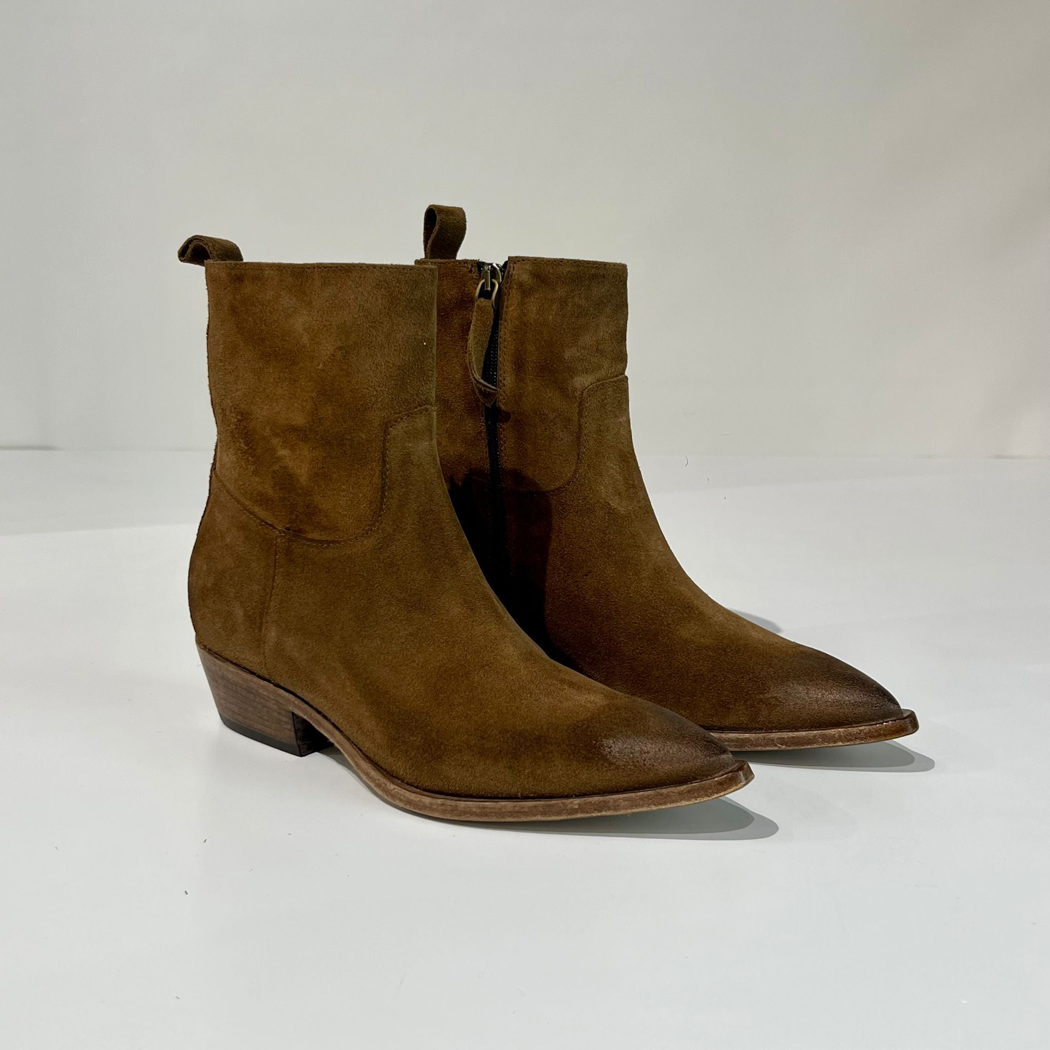 S6-LILY01 Tex Suede Mud Woman