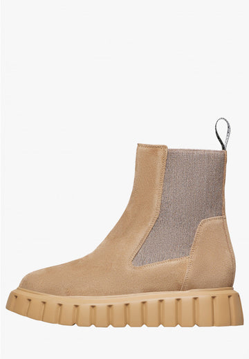 DW5-0D28 GRENELLE Chelsea Suede Light Brown